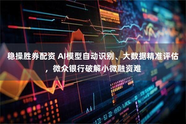 稳操胜券配资 AI模型自动识别、大数据精准评估,微众银行破解小微融资难